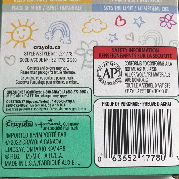 Crayola Colors Of Kindness Crayons 3 New Packages - Picture 5 of 9